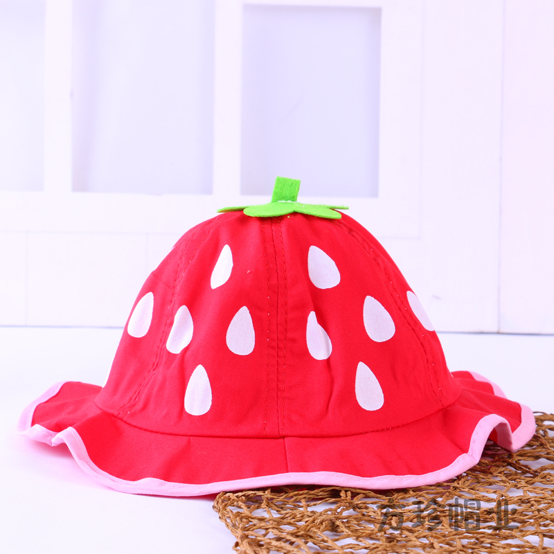 Spring Summer Baby Fisherman Hat Girl Baby 3-6-12 Months Thin Korean Version Lovely Princess Visor Basin Hat Application Scenario