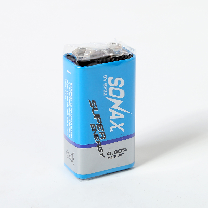 SONAX 9V 6F22 万用表电池细节图
