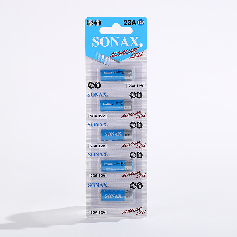 厂家直销SONAX 23A 碱性锌锰干电池家用电器遥控器电源现货批发详情图1