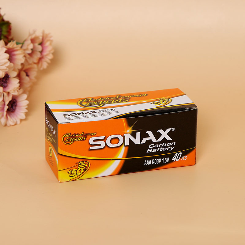 SONAX5#黄盒环保无汞玩具遥控车电池
