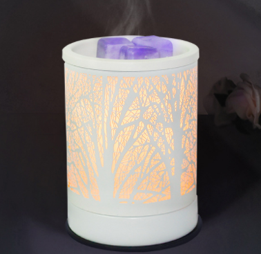 Electronic aromatherapy lamp, small night lamp, wax melting device, iron art aromatherapy lamp, fragrance lamp