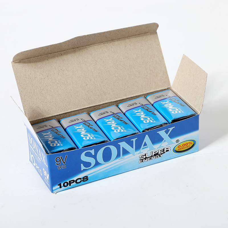 SONAX 9V 6F22 万用表电池产品图