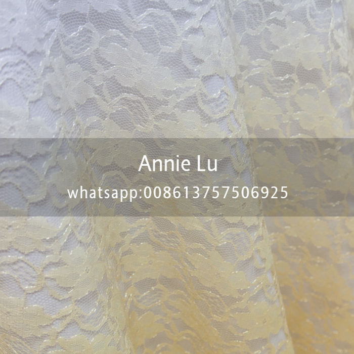 New custom gradient lace two-color tablecloth, outdoor wedding banquet and party tablecloth, chair cover, and clothing fabric Specification image