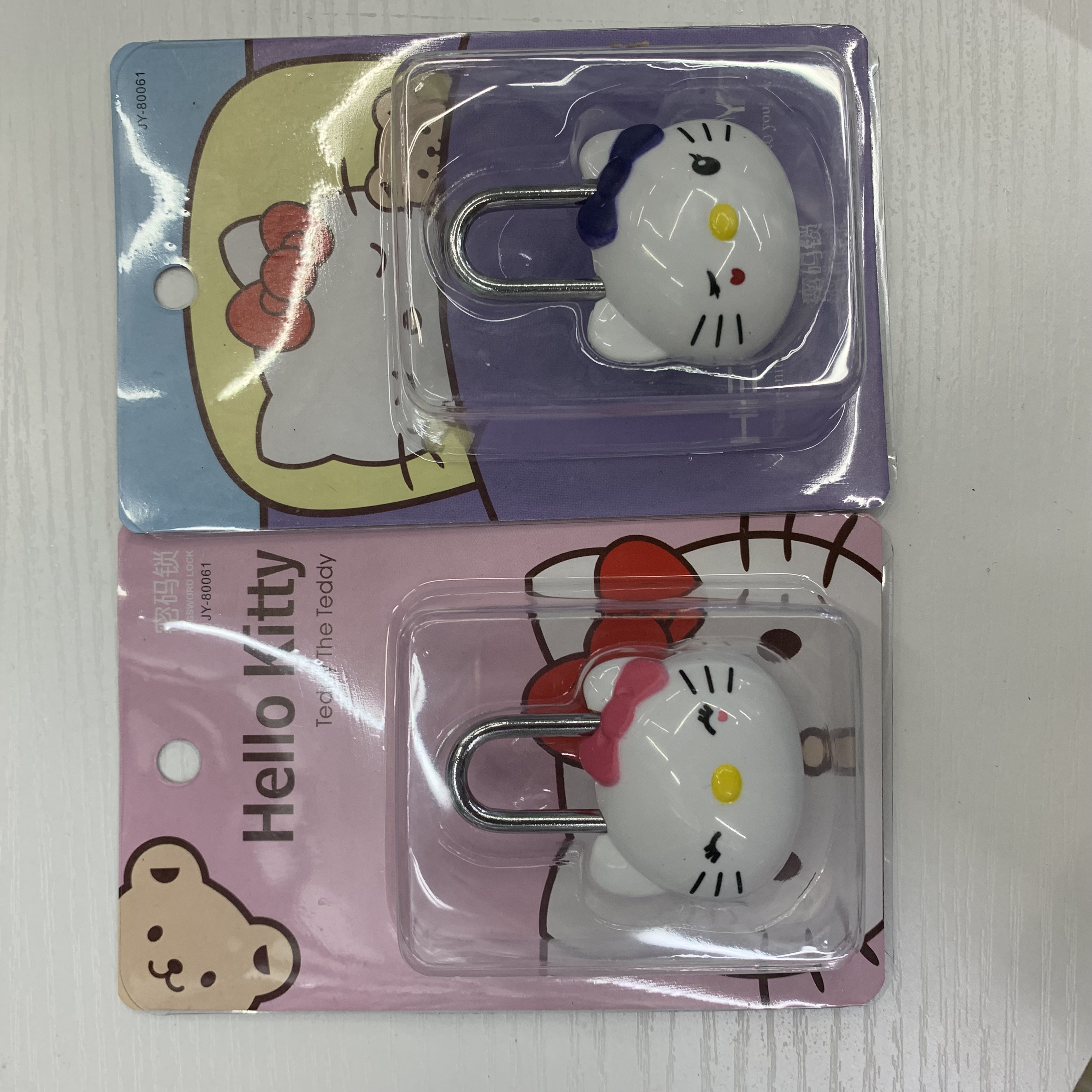 Password lock Cute password lock KT Cat Password lock Cartoon lock notebook password lock thumbnail