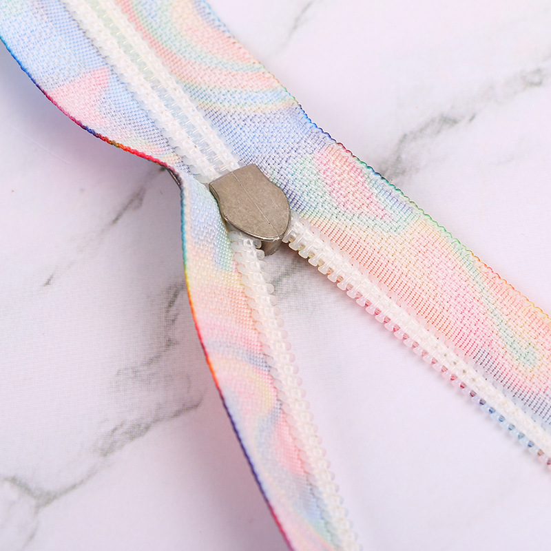 热转印拉链 来料来图加工 印花拉链 免费排版产品图