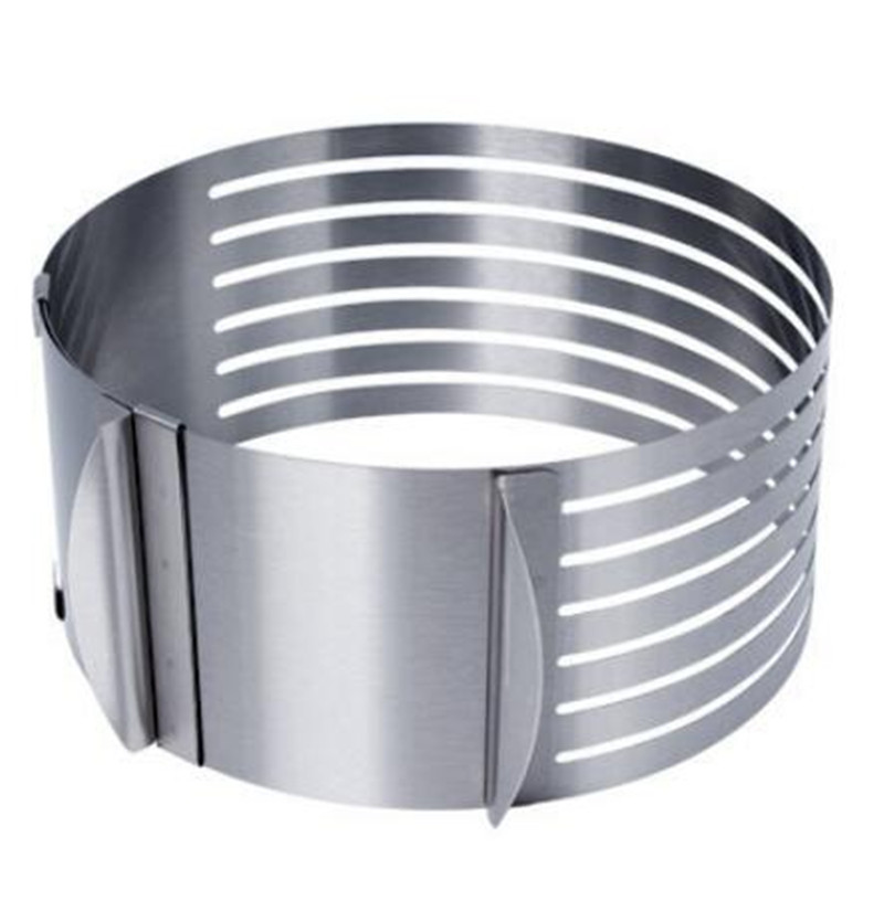 Thickening Adjustable Layered Stainless Steel Mousse Ring Retractable Round Cake Tin Bake Cake Rings 16-20Cm Application Scenario