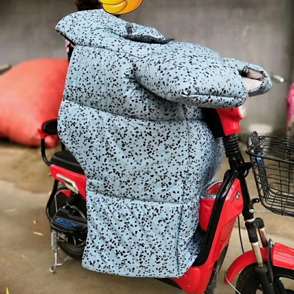 电动车电瓶车档风被加厚加大，防水