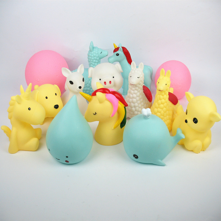 ins night light, vinyl, dinosaur, cloud, star, moon, unicorn, glowing toy, baby room decoration details Picture