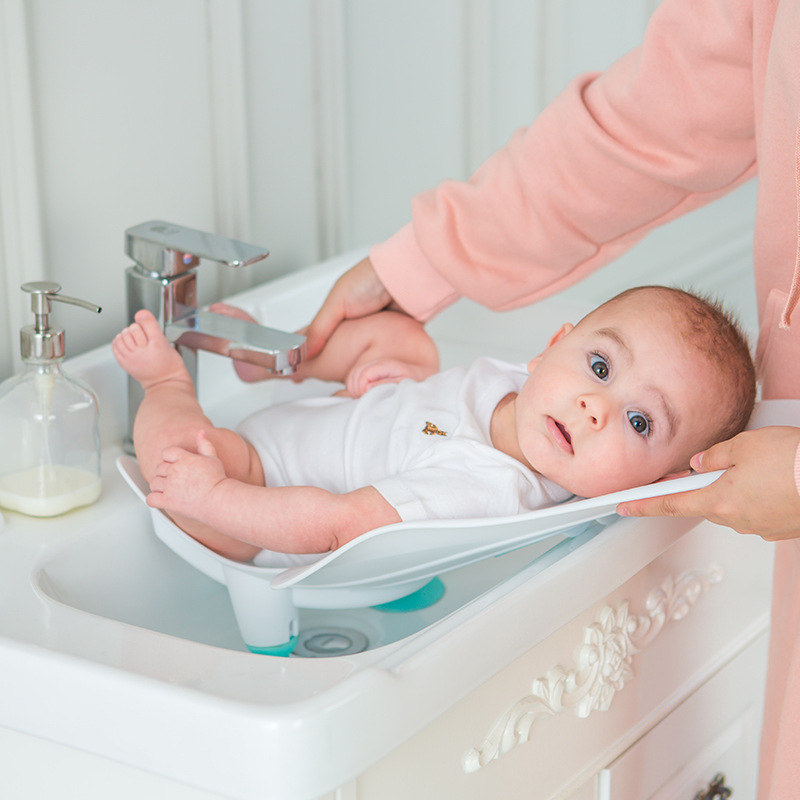 婴幼儿洗屁股支架宝宝洗屁屁盆新生儿承托固定架新料环保材质盆