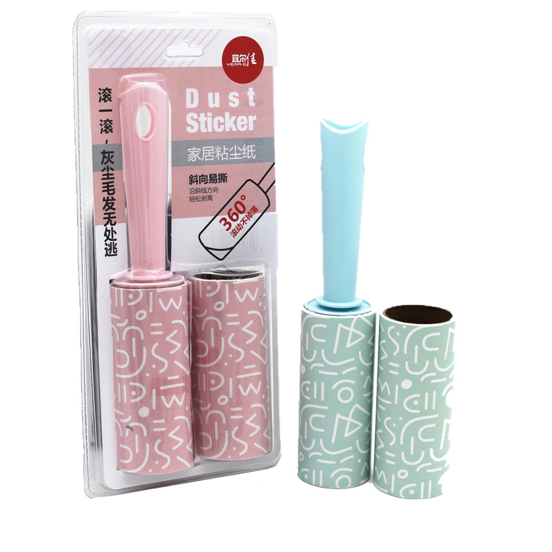 Detachable household dust remover, clothes hair removal roller, adhesive tape, clothes dust removal and hair removal device
