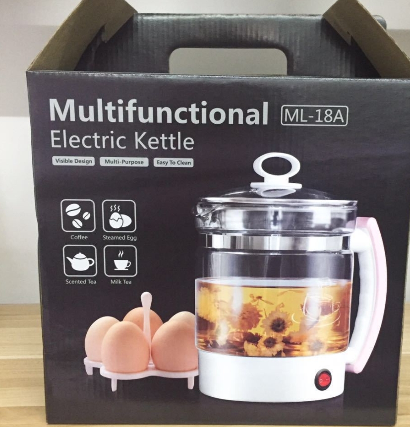 electric kettle加厚玻璃多功能一体养生壶煎药花茶壶多功能厨房
