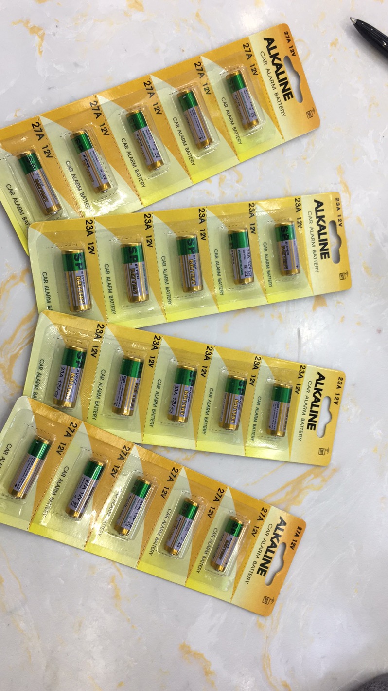 厂家直销ALKALINE23A门铃汽车遥控用电池图