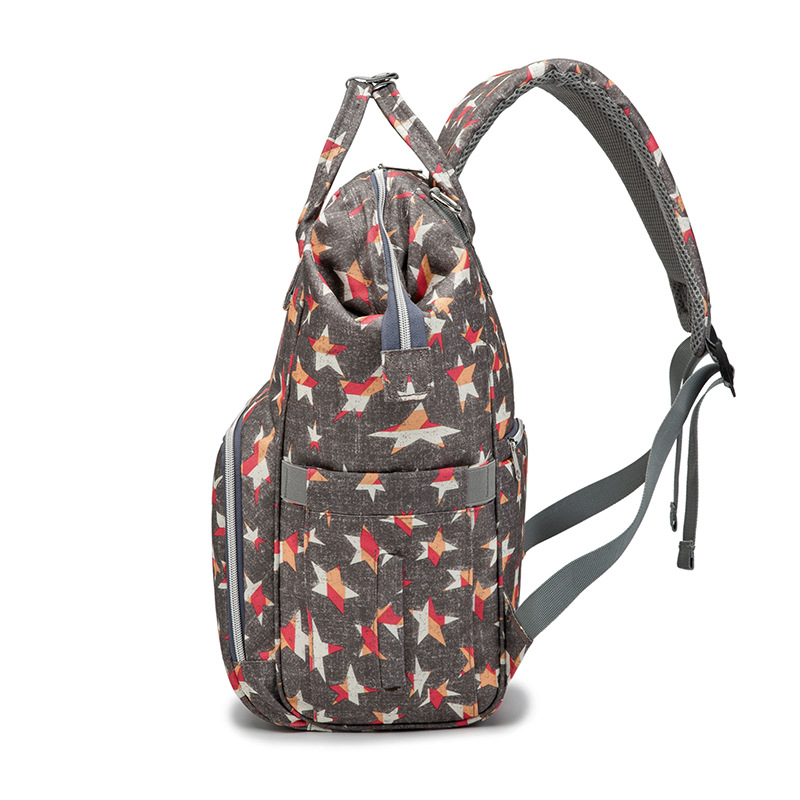 2019 New Style Mummy Bag, multi-functional baby bag, Fashionable Mom Bag, waterproof diaper bag, factory direct sales Item Picture