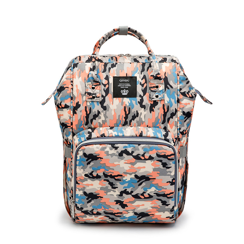 Customized new mommy bag multifunctional mother and baby bag fashion mother bag baby bottle backpack diaper bag manufacturers direct sales