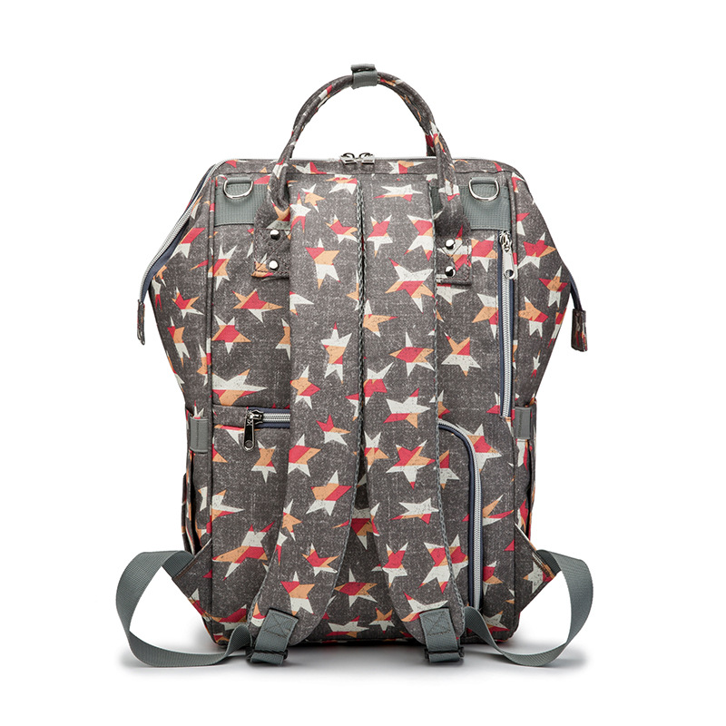2019 New Style Mummy Bag, multi-functional baby bag, Fashionable Mom Bag, waterproof diaper bag, factory direct sales Specification image