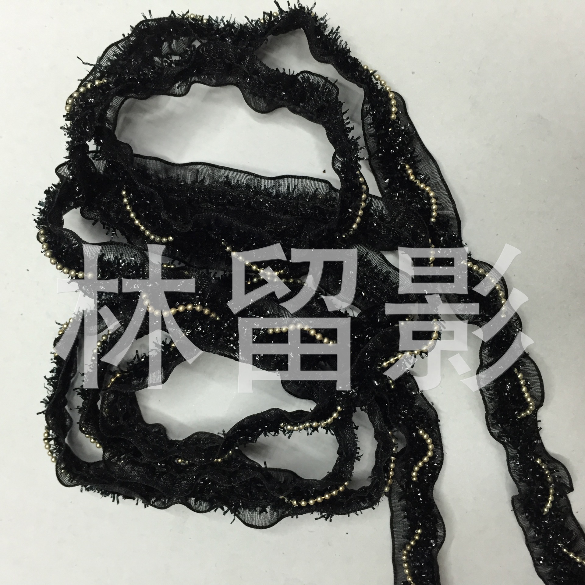 Manufacturers Direct Supply Of Small Broomstick Hanging Rib Lace All Cotton Fringe Lace Mesh Knot Must Be Tied By Hand Application Scenario