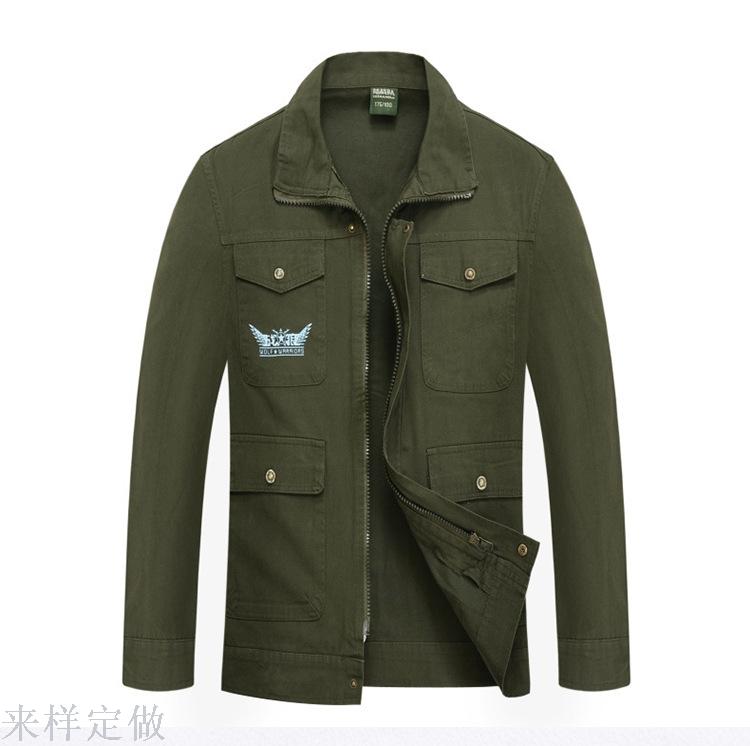 境专供工作服套装男劳保服秋冬季棉耐磨工地工装电焊工作服男产品图