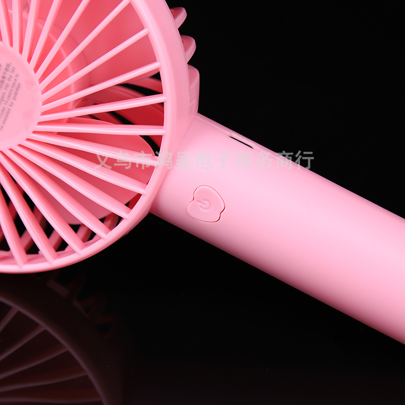usb小风扇随身手持可充电学生办公宿舍床上静音大风桌面迷你风扇细节图