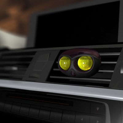 New car perfume air outlet, car perfume owl car aroma diffuser, car perfume air outlet, decorative balm details Picture