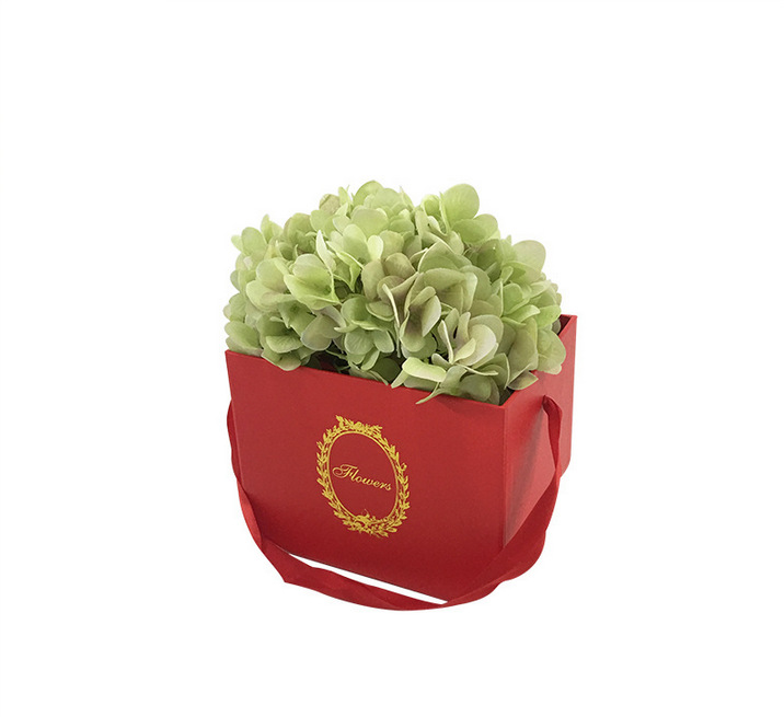 现货鲜花礼盒通用 花盒小花桶手提香皂花盒 厂家直销产品图