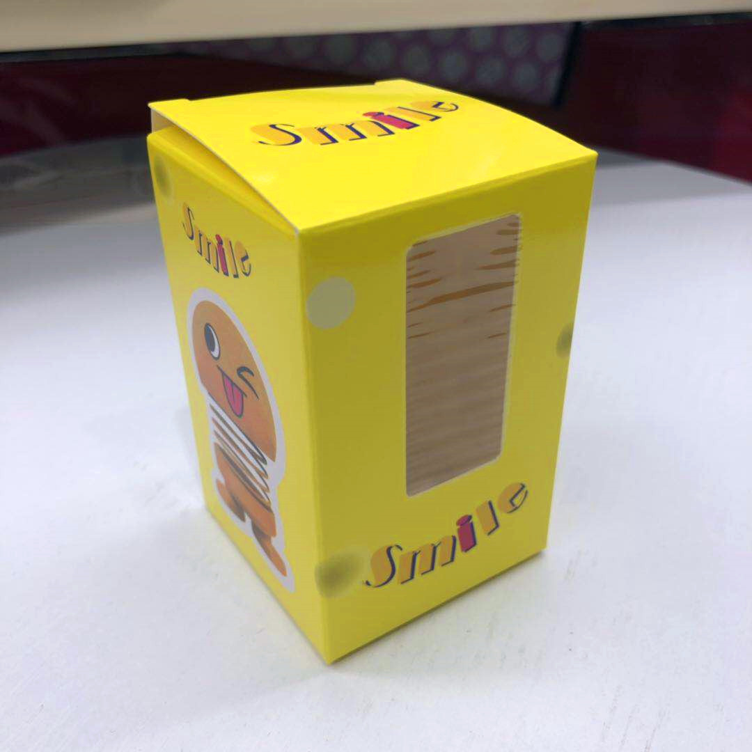 贝乐迪笑脸弹簧公仔彩盒 抖音同款摇头公仔包装盒 smile包装盒
