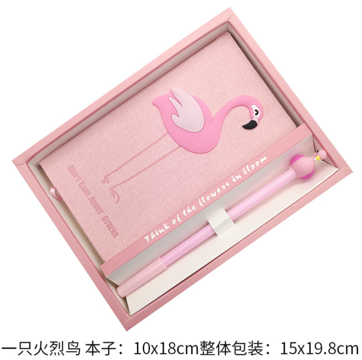 Book set Flamingo Notebook Unicorn Book set Notepad Student book Application Scenario