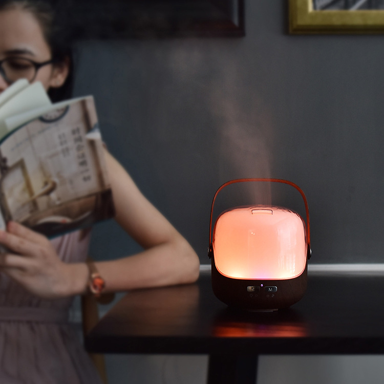 Simple pudding aromatherapy humidifier creative desktop purifier colorful night light aromatherapy machine factory direct sales Application Scenario