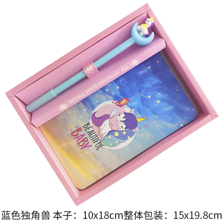 Book set Flamingo Notebook Unicorn Book set Notepad Student book Item Picture