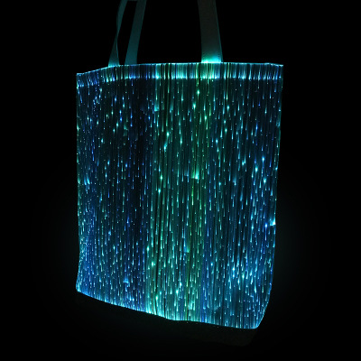 Creative new light-emitting bag computer backpack student backpack custom light-emitting LOGO
