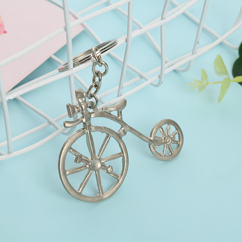 自行车钥匙扣Bicycle keychain白底实物图