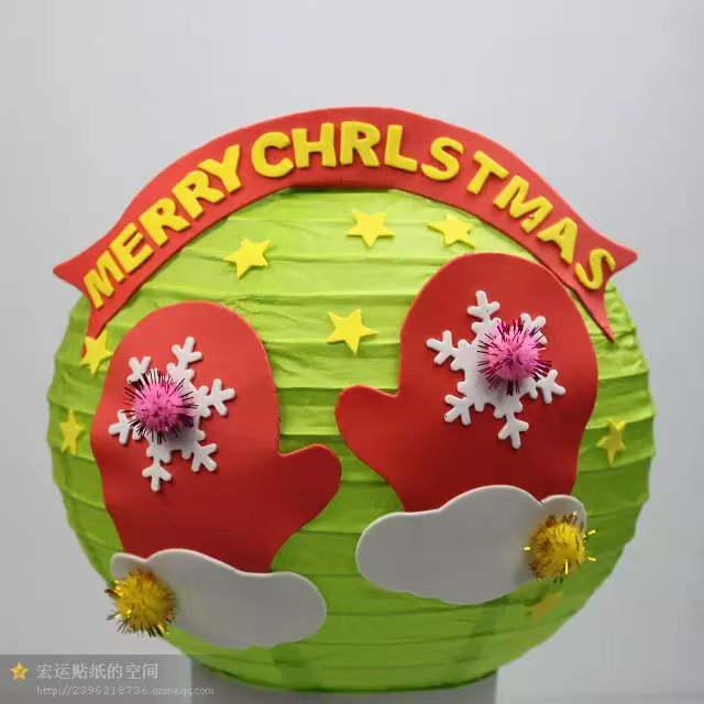 圣诞灯笼 儿童DIY手提灯笼 厂家直销 、、产品图