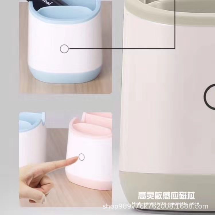 多功能笔筒台灯led儿童护眼灯usb充电手机支架阅读学习书桌台灯细节图