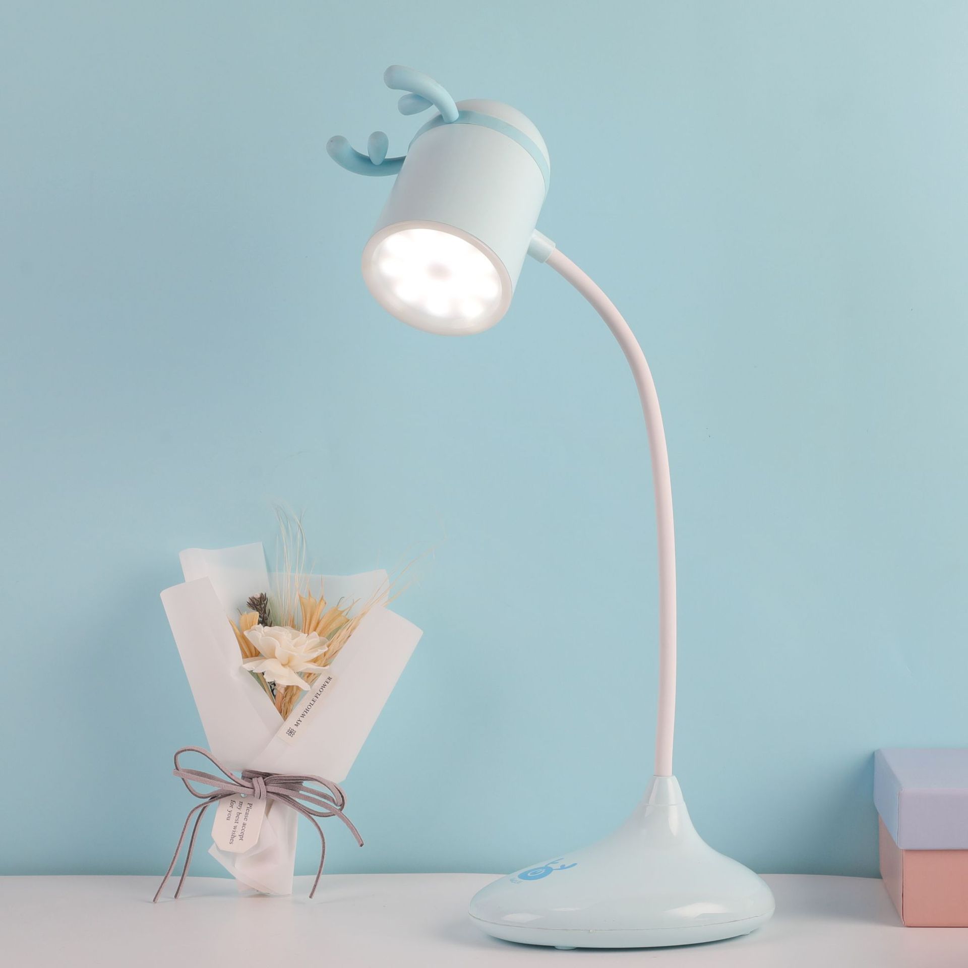 阅读台灯（学习、护眼）实物图