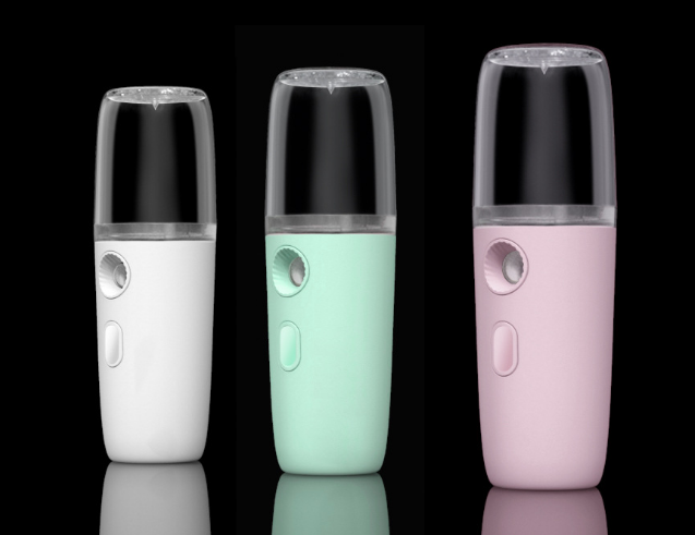 纳米补水仪喷雾仪补水神器喷雾器便携冷喷补水仪器充电美容仪白底实物图