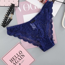 European and American magic box mystery lace women's underwear, low waist sexy big flower underwear bottom file all cotton women's underwear magic box mystery magic box mystery