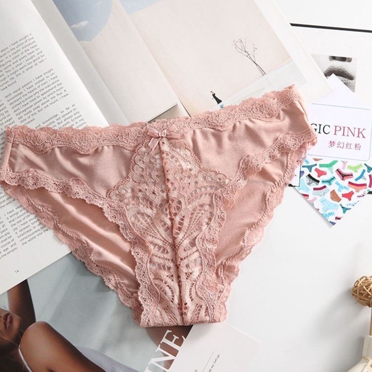 European and American magic box mystery women's lace underwear sexy mid-waist women's underwear, bottom file all cotton underwear magic box mystery magic box mystery