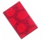 红色夏葵地垫 防滑提花地垫红色丙纶垫 吸水脚垫门垫防滑丙纶脚垫白底实物图