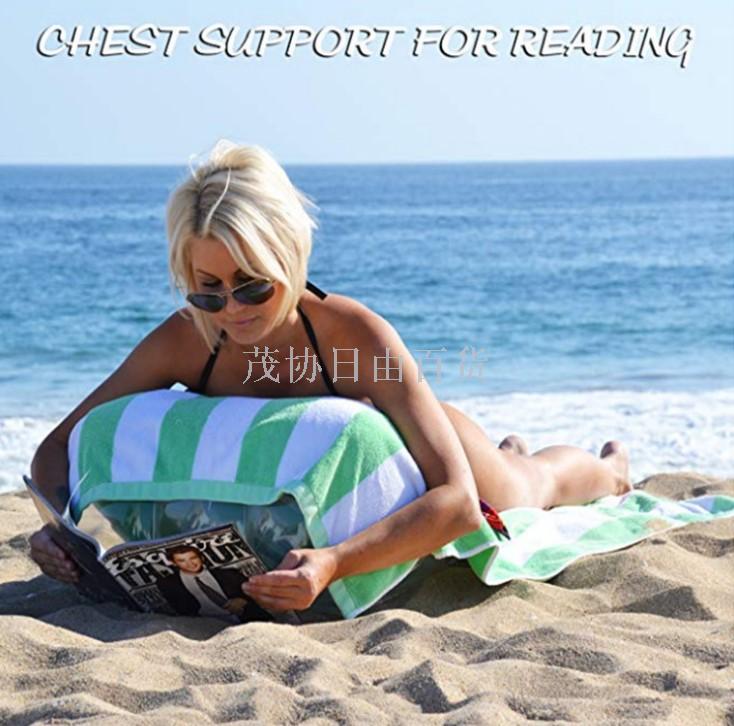 Inflatable lazy sofa, inflatable float beach lounge chair, outdoor sports foldable lounge chair, factory customization Specification image