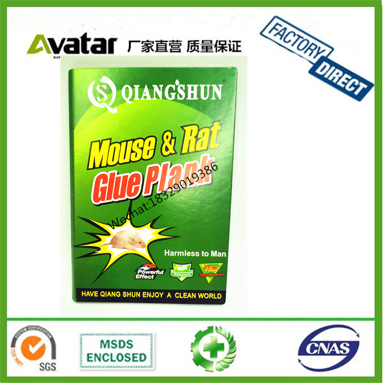 源头厂家直销MOUSE& RAT GLUE PLANK绿板中号 小号 大号老鼠板 粘鼠板 灭鼠胶