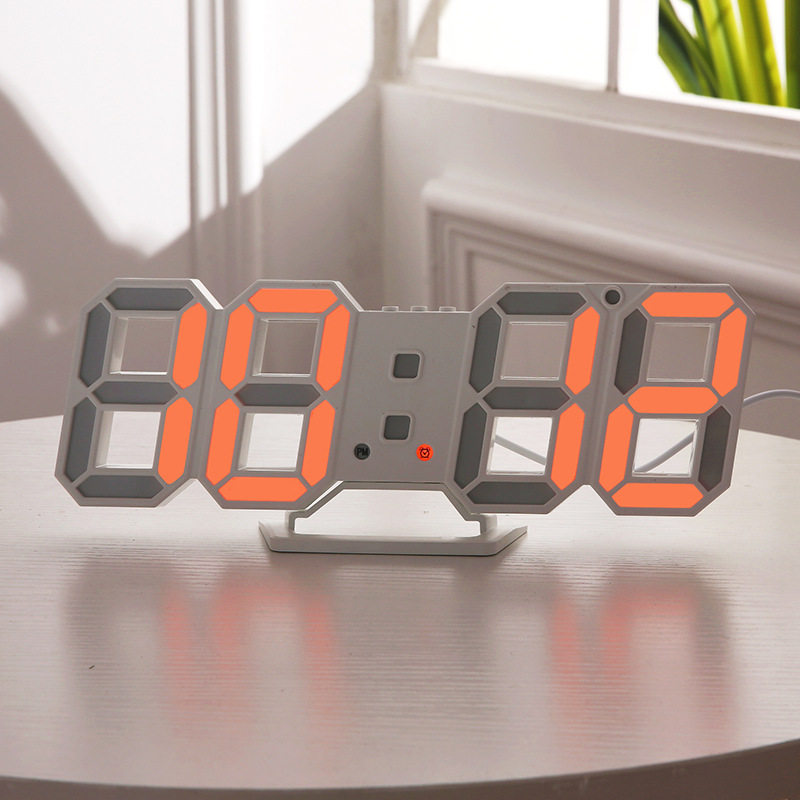 Korean bestseller 3DLED digital clock, new electronic clock alarm clock, 3D stereoscopic clock manufacturer wholesale 6609 Application Scenario