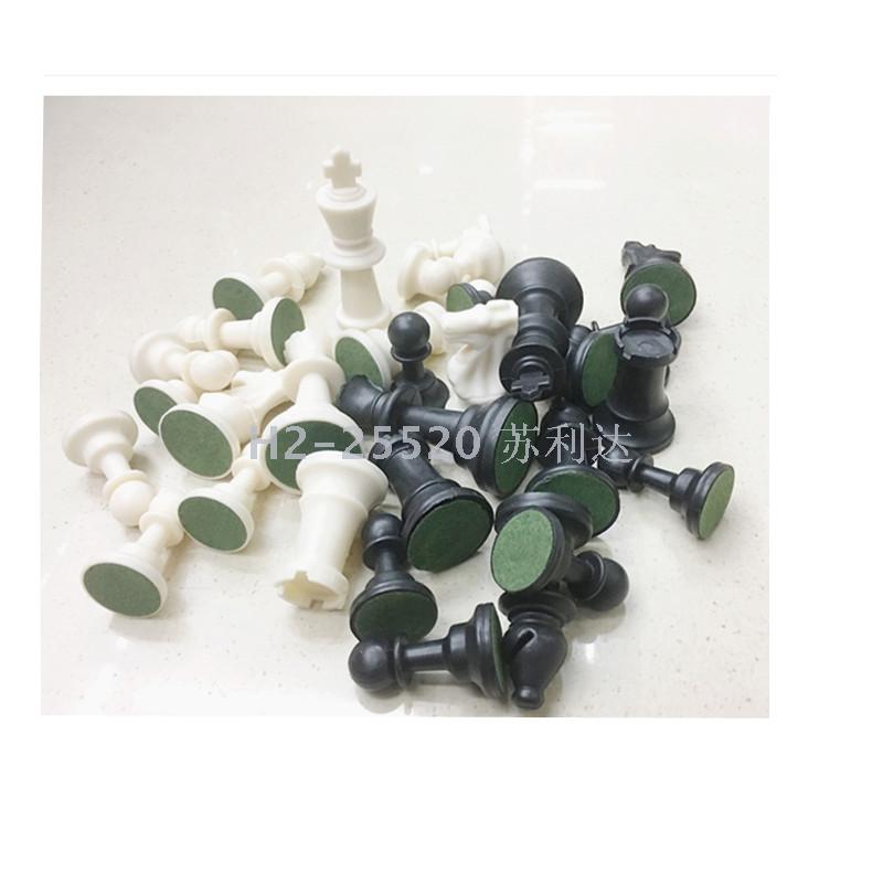 Piezas de ajedrez de plástico rey altura 95mm Specification image