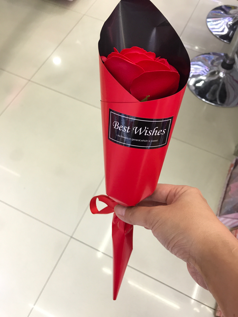 NO:1281 单只单层纸香皂花厂家直销细节图