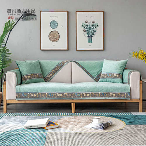 Chinese-style all-season universal anti-slip sofa cushions, modern all-inclusive universal fabric sofa cover cushions, sofa cover fabric Application Scenario