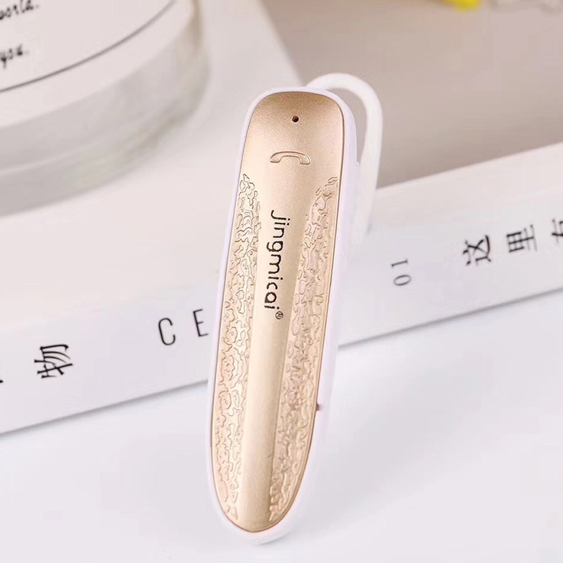 High-end crocodile print wireless Bluetooth headphones Driving sports single-ear in-ear headphones Student gift Bluetooth headphones details Picture