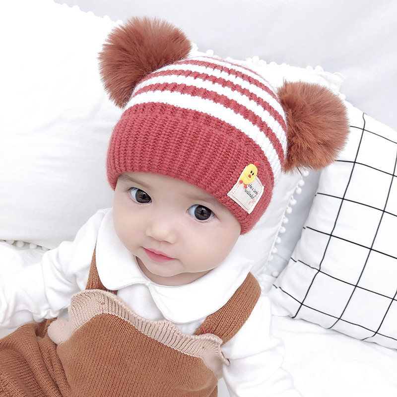 New Baby Hat Spring And Autumn Thin New Baby Tire Hat Cotton Cartoon Tide Hat Warm Cute Ear Protection Specification drawing