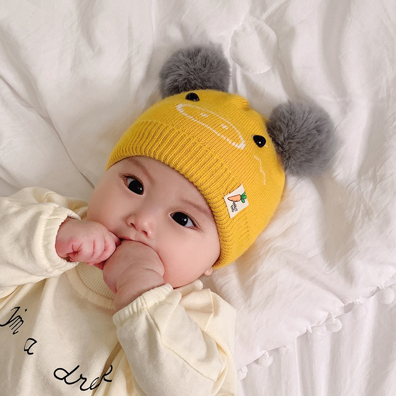 New Baby Hat Spring And Autumn Thin New Baby Tire Hat Cotton Cartoon Tide Hat Warm And Cute Application Scenario