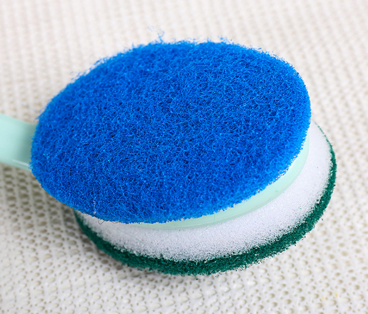 Wholesale of cleaning brushes, long-handled household cleaning brush wholesale manufacturer, kitchen brush, pot and dish washing sponge cleaning brush wholesale Application Scenario