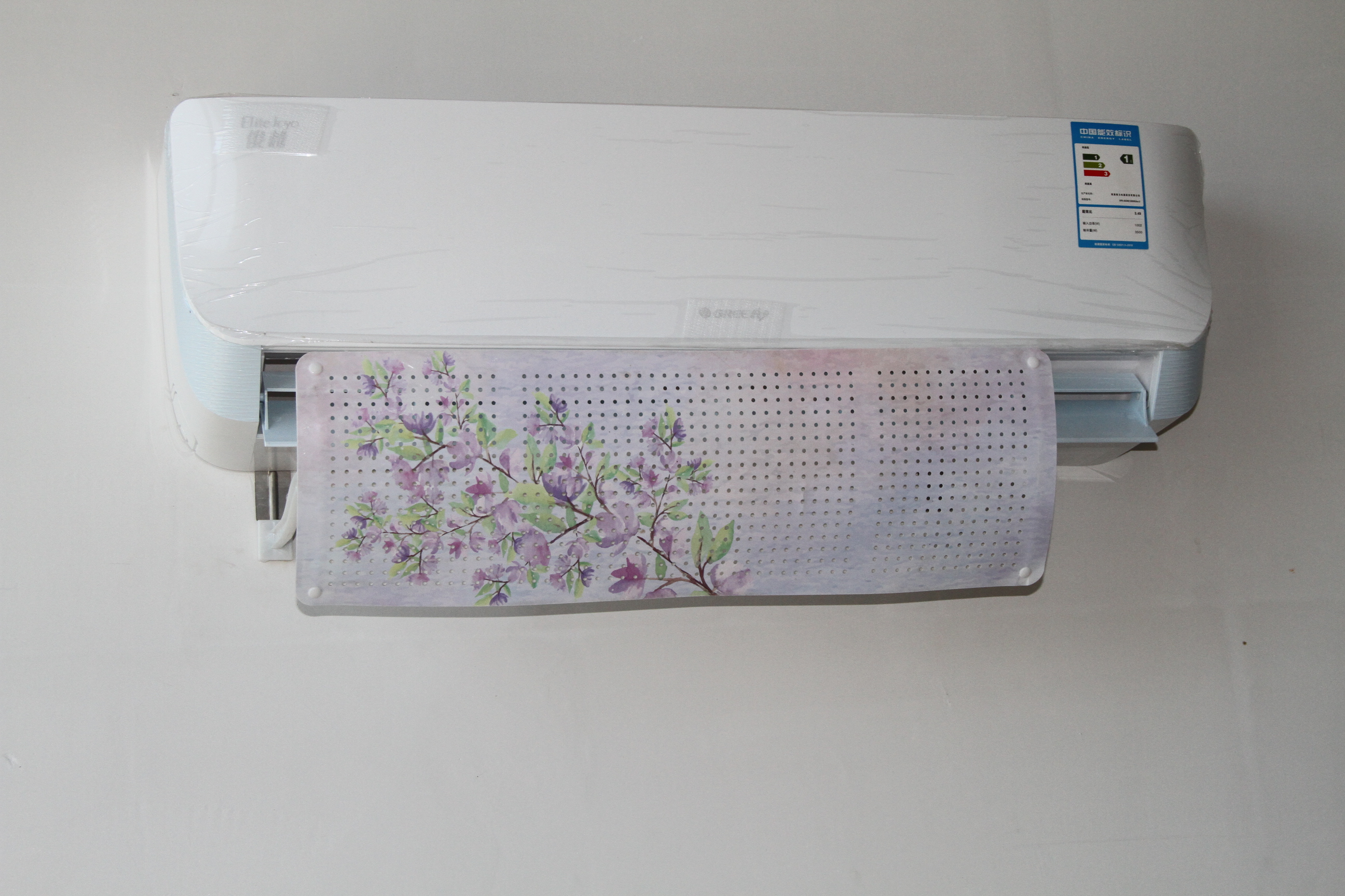 Small air conditioner dedicated wind deflector 60x20cm, small wind deflector, air outlet air deflector, anti-direct blowing Specification drawing