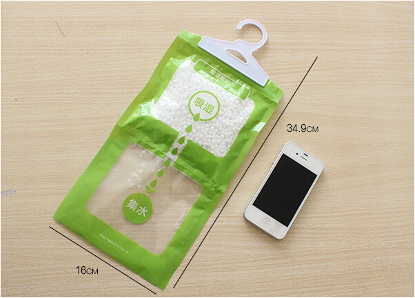 Hanging dehumidifier bags, wardrobe dehumidifier, hanging water-absorbing dehumidifier bags, desiccant, DuPont paper desiccant Item Picture