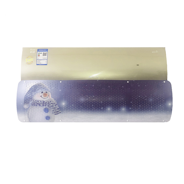 Stainless steel connecting rod air conditioner wind deflector, universal air conditioner air guide plate, wall-mounted air conditioner special anti-direct blowing details Picture